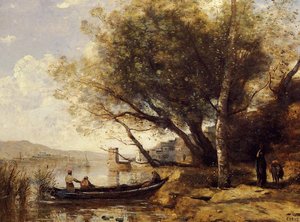 Smyrna, Bournabat von Jean Baptiste Camille Corot